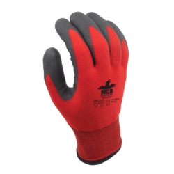 MCR Safety Winter Lined Water-Repellent Palm-Coated Work Gloves WL1048HP